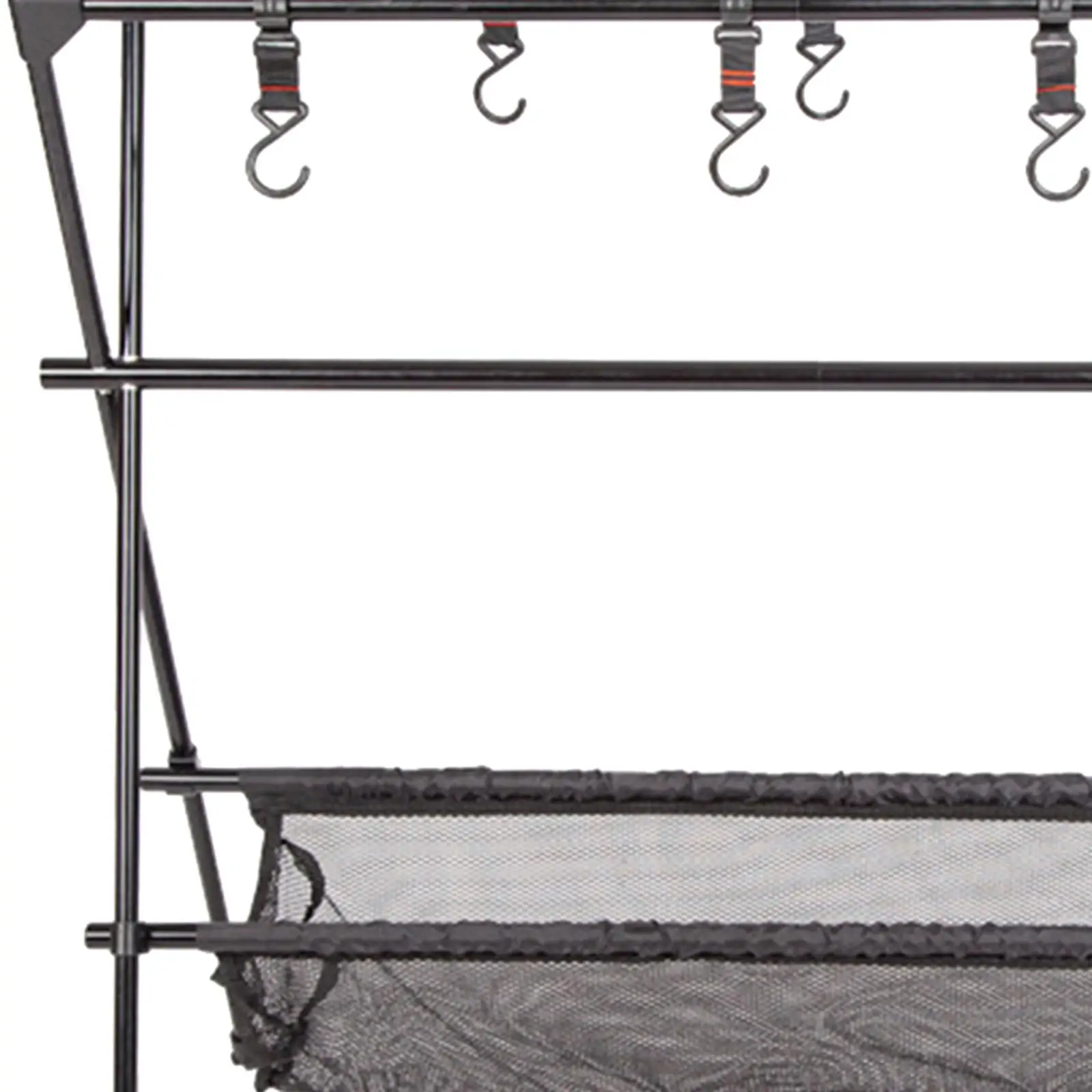Outdoor Hanging Rack with Drawstring Bag Multifunctional Folding for Garment