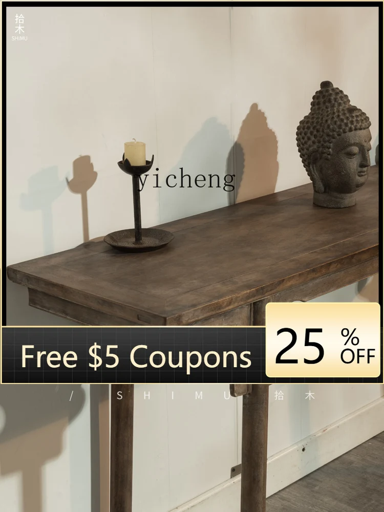 

2 Altar Table Solid Wood Chinese Style Case Table Old Objects Antiques Folk Style