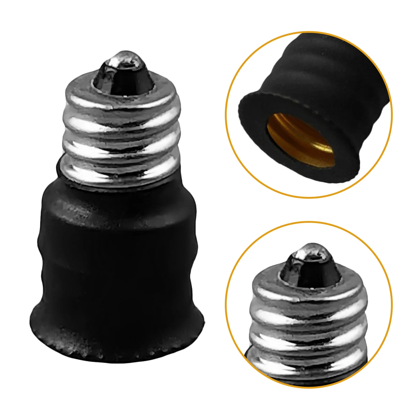 

5 шт. E12-E14 преобразователь цоколя лампы адаптер винтового типа светодиодный адаптер цоколя для домашнего офиса светильник совместимость