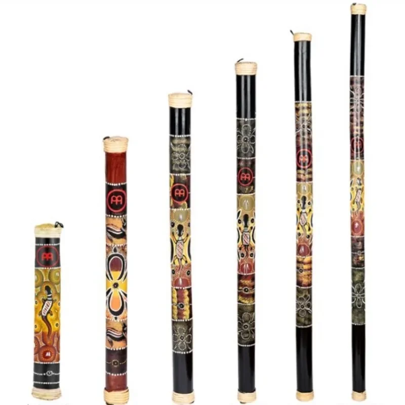 Professional Rainmaker Shaker Handmade Healing Rain Stick Machine Rain Sound Simulation Cylinder Musical Orff Instruments