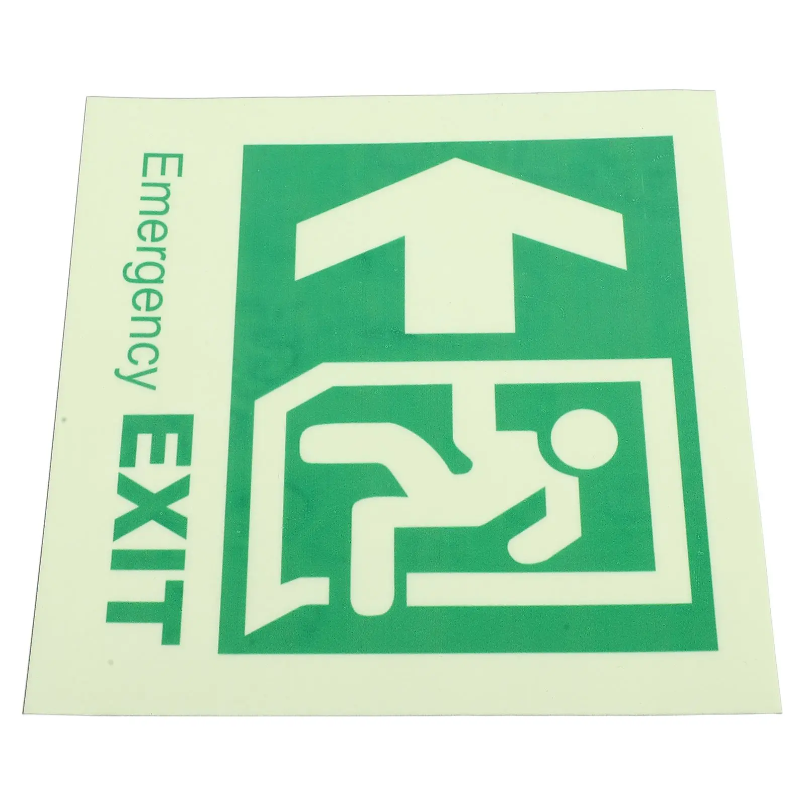 Emergency Exit Sign Sticker Fire Extinguisher Label Signs for Business Stickers