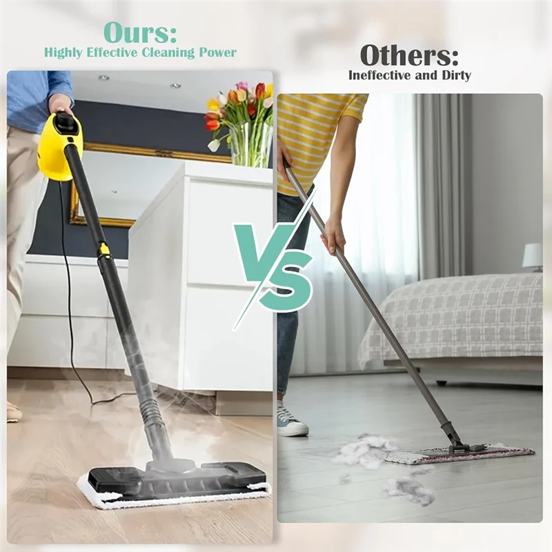 B46C Mop Cloth Set For Karcher Easyfix SC1 SC2 SC3 SC4 SC5 Steam Cleaner Accessories Washable Microfibre Cover