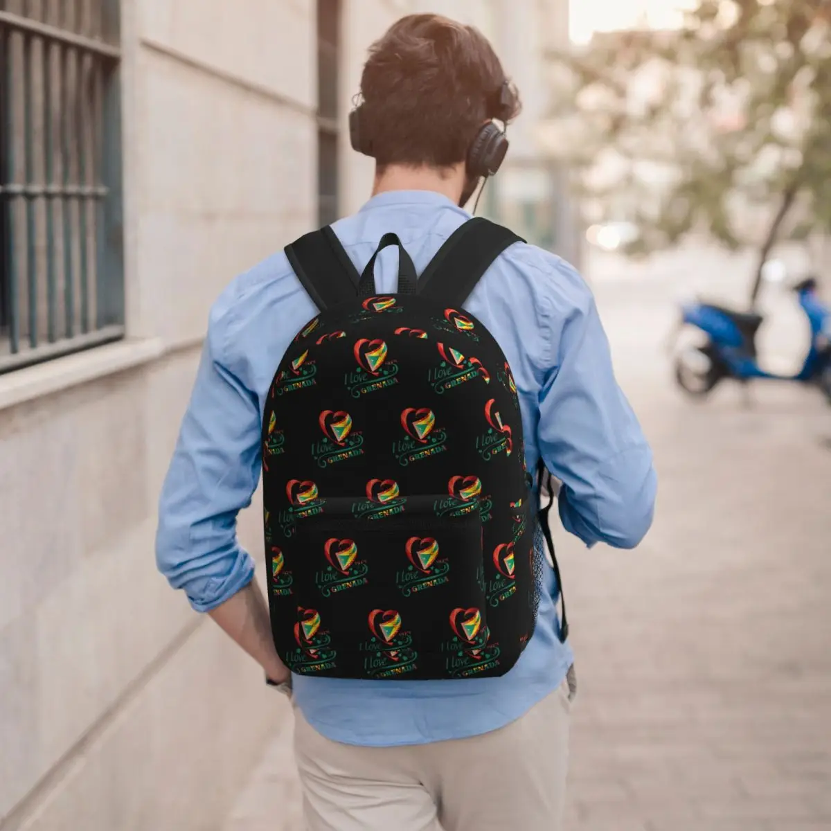 Grenada Independence Day Backpack Boys Girls BookBag Kids School Bag Computer Shoulder Bags for Men Women