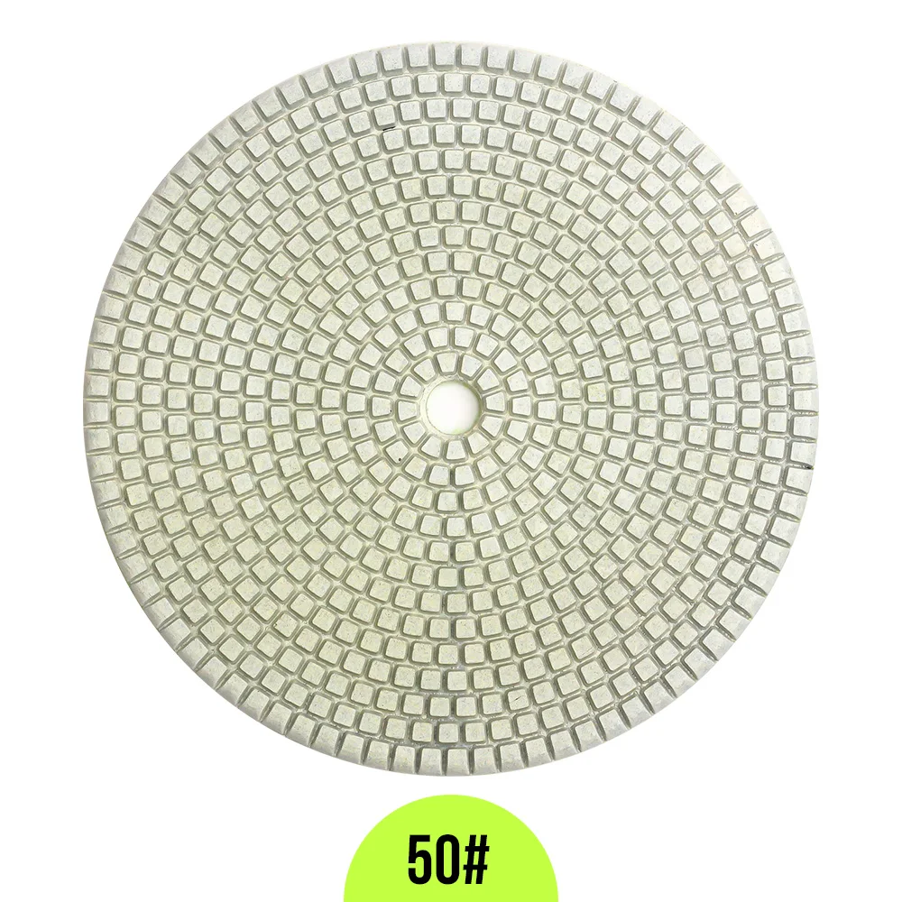 1pc 180mm Wet Diamond Polishing Pads Granite Sanding Polishing Pads For Polisher Flexible Stone Ceramic Hand Tool