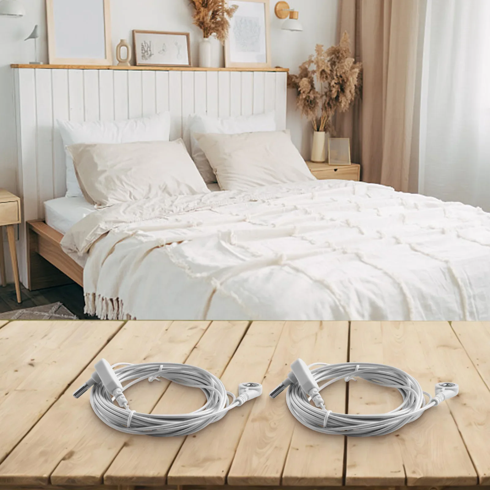 15 Feet Grounding Wire Grounding Products Grounding Cords 15 Feet Length Grounding Sheet Standard Outlet Compatible