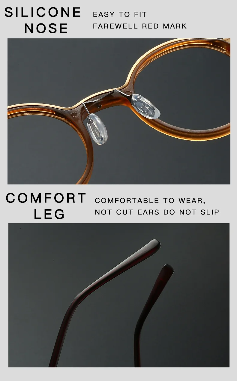 2026 Neue Retro-Presbyopie-Brille mit rundem Rahmen, Anti-Blaulicht, für Herren, Business-Stil, hochwertige Lesebrille – Detail 15