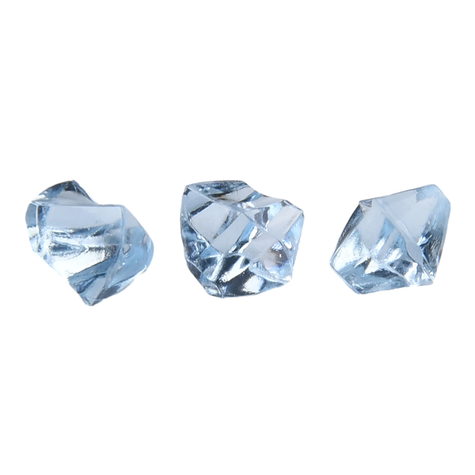 Small Decoration Acrylic Stones Scatter Wedding Party 200 PCS 6*9mm Acrylic Decoration Fish Tank Gem Stone Ice