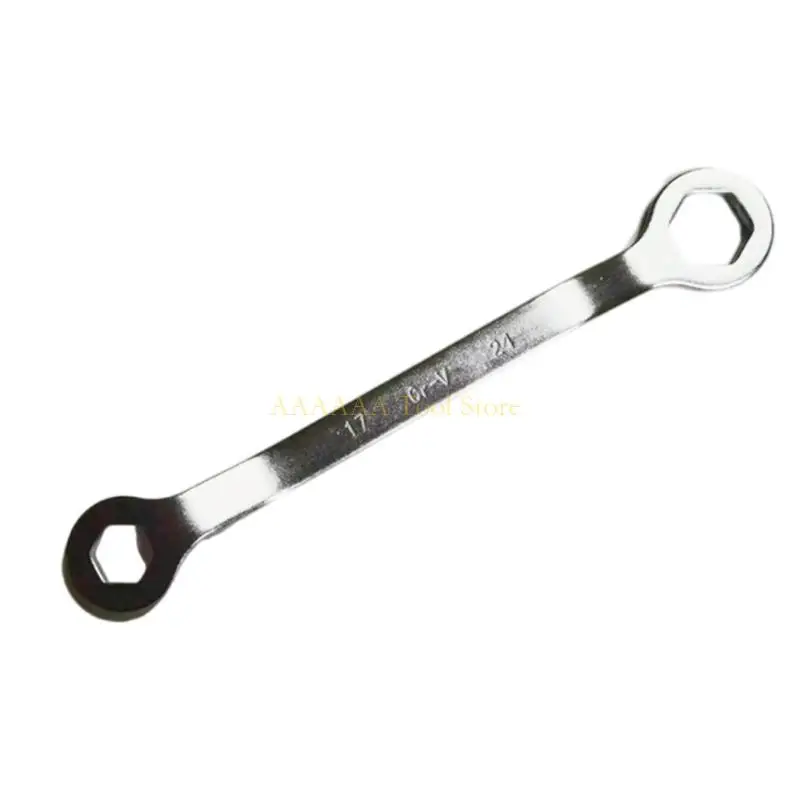 A2BE Profession Motorcycle Oil Drain Wrench Spanner Double Headed with Ergonomic Grip