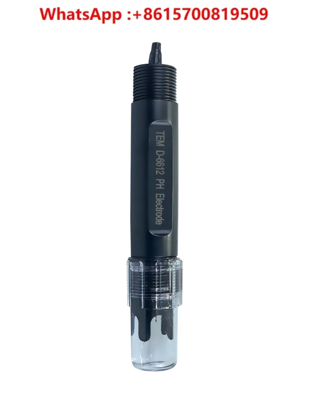 

PH sensor Taiwan industrial online meter composite electrode TEM D-6612 value detection PH probe