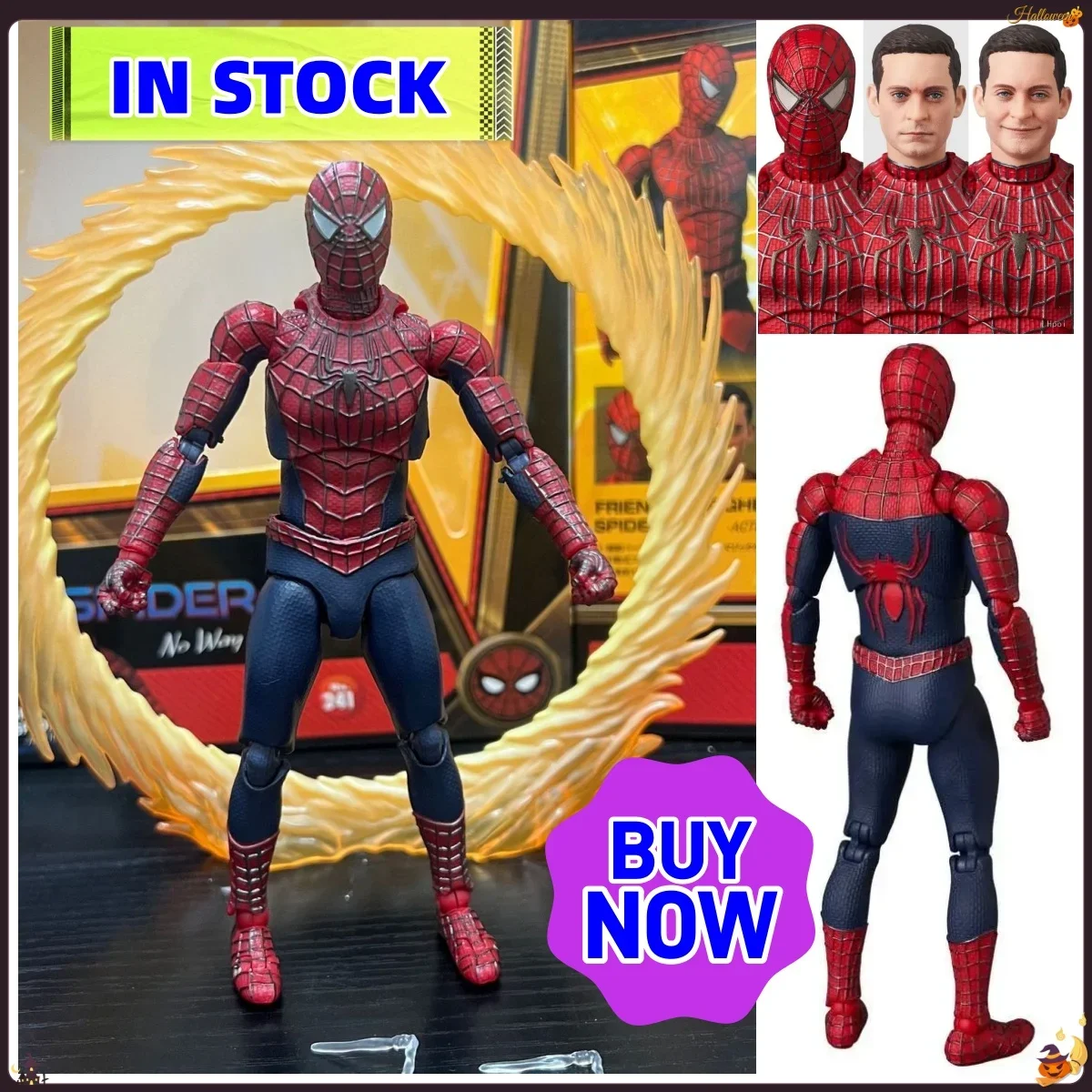 عرض ساخن لعام 2026 متوفر في المخزون لعبة الرجل العنكبوت الحصرية القابلة للجمع Mafex No.241 Toby Maguire GK لعبة هدية وصلت حديثًا