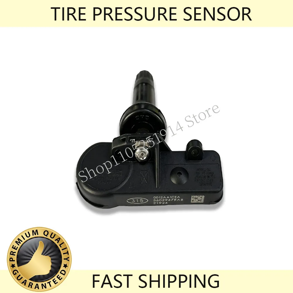 4PCS TPMS TIRE AIR PRESSURE SENSOR 56029479AB FOR 2006 2007 JEEP COMMANDER 2007-2013 JEEP COMPASS TIRE PRESSURE SENSOR 315MHz