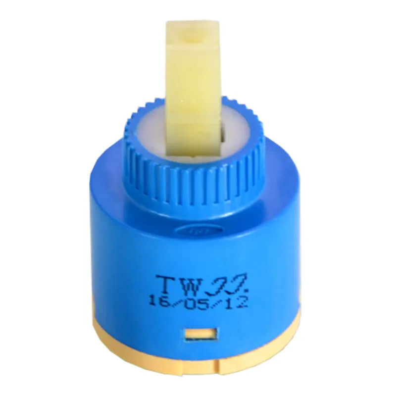 1Pcs Faucet Ceramic Valve Flat Feet 25/35/40 Ceramics Kitchen Water Heater Mixing Valve Core Switch Repair Parts