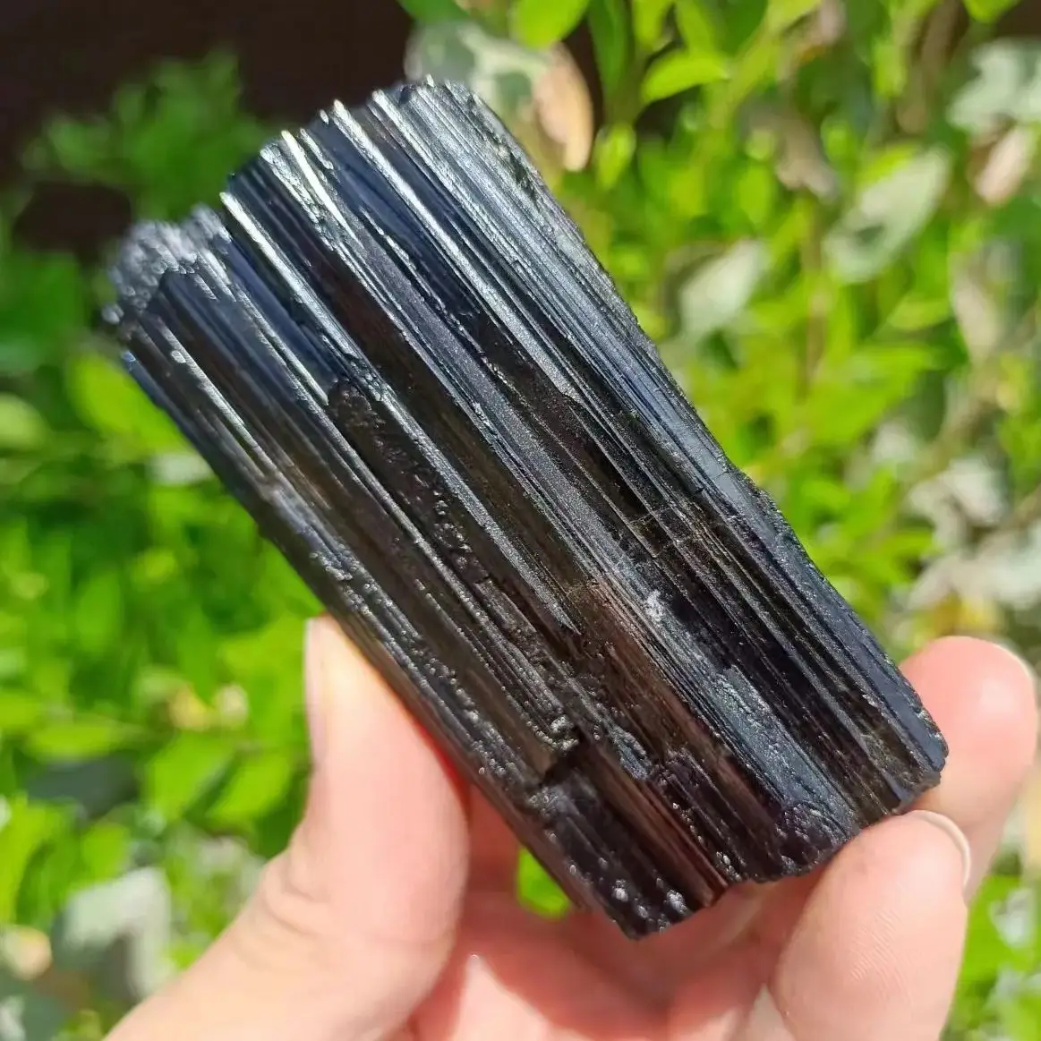 Natural Black Tourmaline Rough Ore,Quartz Crystal Tourmaline Rough Stone,Mineral Reiki Healing Stone,Deagnetization Decor Pendan