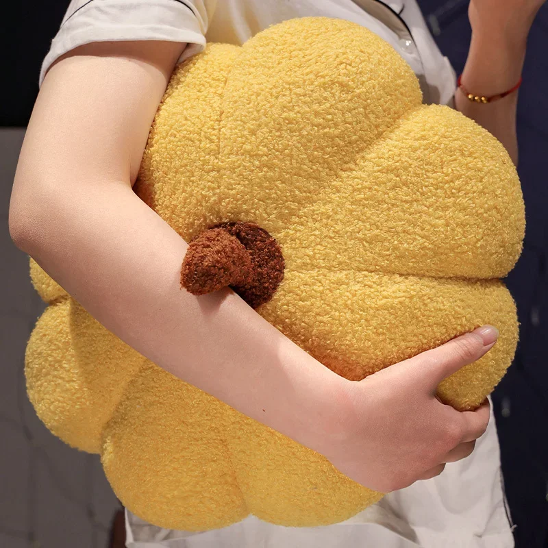 10-35cm Kawaii Nordic Halloween Soft Pumpkin Plush Toys Lovely Stuffed Plant Bedroom Decoration Dolls Soothing Pillow for Kids