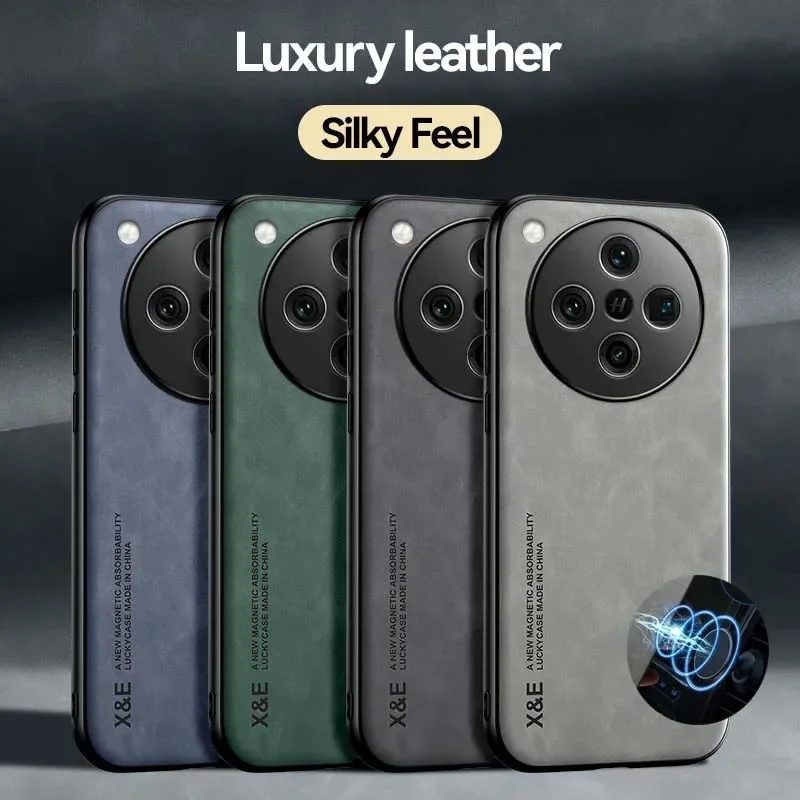 

Чехол для OPPO Find X8 X6 Pro Reno 12 11 Pro A3 A60 A2 A58 A78 A57 A98 5G, защитный автомобильный магнитный держатель, чехол Funda Capa