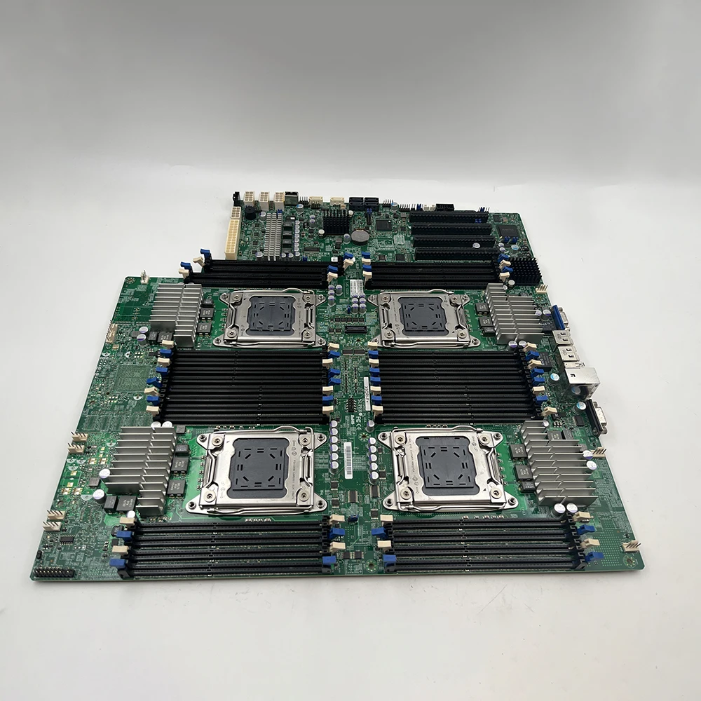 X9QRI-F+ Server Motherboard Supports CPU E5-4657V2, 4650V2, 4650, 4669,  LGA2011