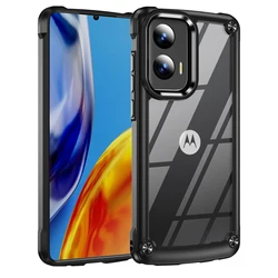for Moto G stylus 5G 2024 Phone Clear Case,Flexible Frame Protective Case Shockproof Cover for Moto G stylus 5G 2024 Phone Cases