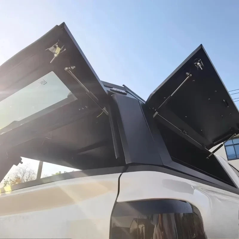 Cubierta Rígida para Camioneta Pickup 4x4, Impermeable, de Aleación de Aluminio y Acero, con Portaequipajes para BYD Shark 6, Range F150, NP300