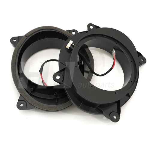 Imagen 2 del producto Adaptador de Audio para altavoz de coche, anillo de soporte espaciador de almohadilla de montaje, 2 piezas, 6,5 pulgadas, para Toyota Camry Highlander Sienna FJ Cruiser REIZ