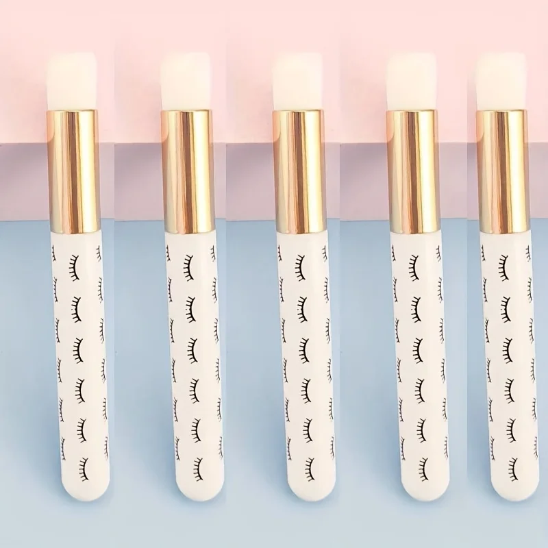 5 Stück Wimpernreinigungsbürste, Gesichtsreinigungsbürste, Mitesser-Entfernungsbürste für die Nase, Wimpernverlängerungsbürste – Detail 9