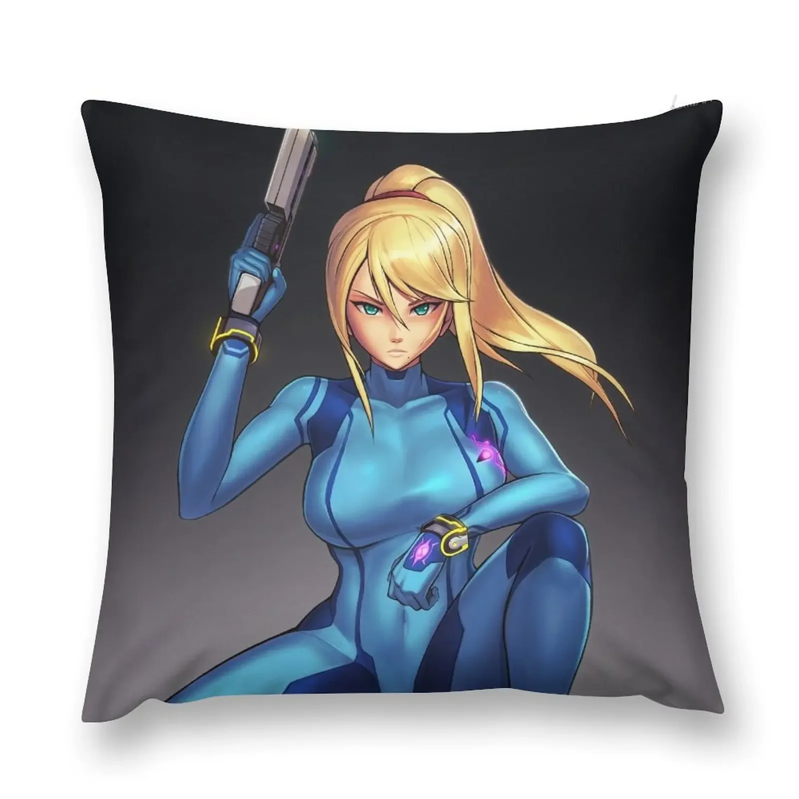 Zero Suit Samus (Ultimate) Throw Pillow Luxury Pillow Cover Decorative pillowcase pillow