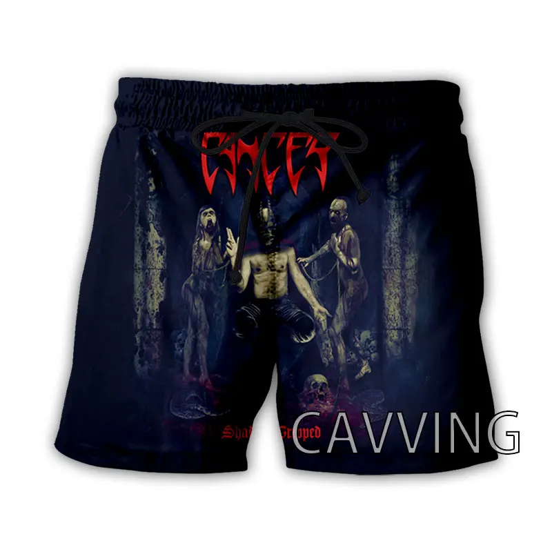 CAVVING 3D Gedruckt Krebs Rock Strand Shorts Streetwear Quick Dry Shorts Sweat-Shorts für Frauen/männer