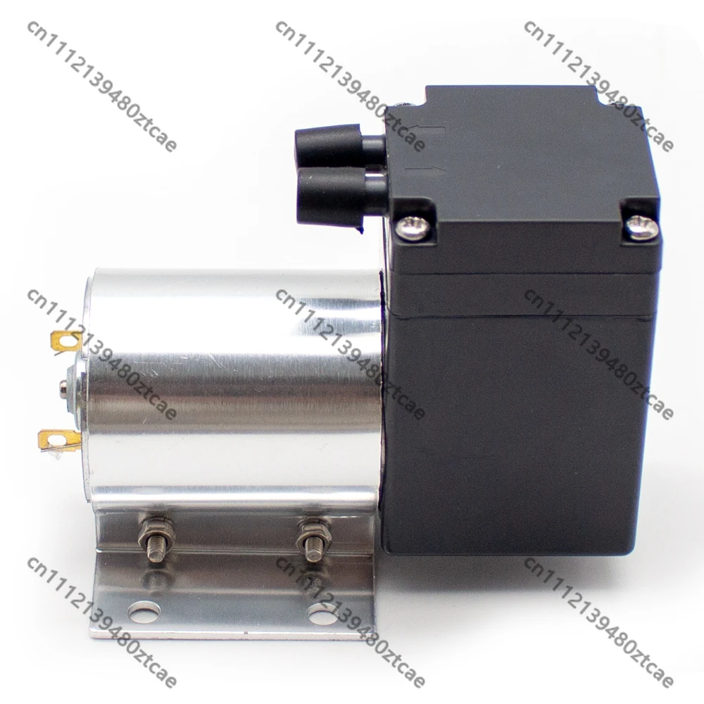 KMDP-C1 DC 12V/24V 10W Mini Oilless Vacuum Pump, Diaphragm Air Pump -80KPA +280KPA 15L/MIN Small Suction Pump