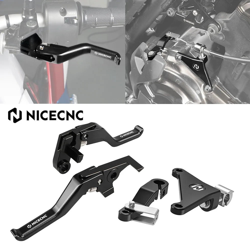

NICECNC для Yamaha Tenere 700 XTZ700 2019-2024 MT07 2018-2020 XSR700 2018-2023 короткий рычаг тормозной муфты кронштейн рычага сцепления