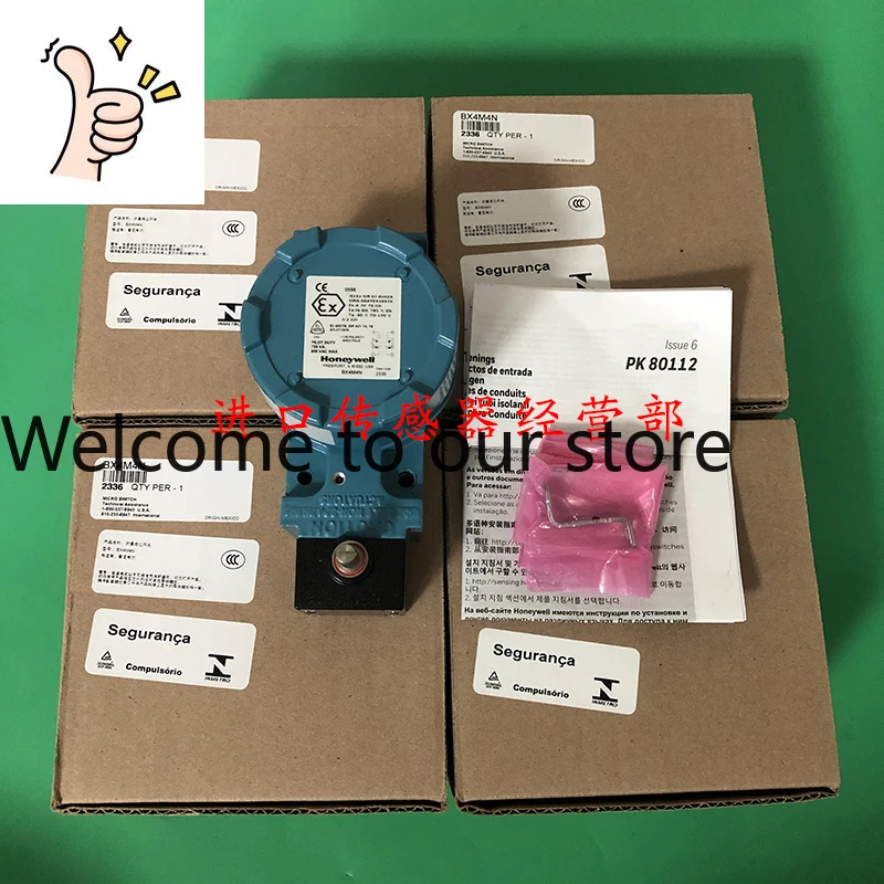 

Оригинальный концевой выключатель Honeywell (Хонивелл) BX4M4N, подделка - десятикратная компенсация