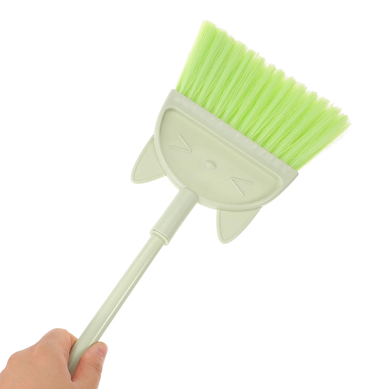 Mini escoba para niños, gato de dibujos animados, limpieza pequeña, escoba de barrido, herramienta de limpieza para niños, capacidad manual, suministros para el hogar