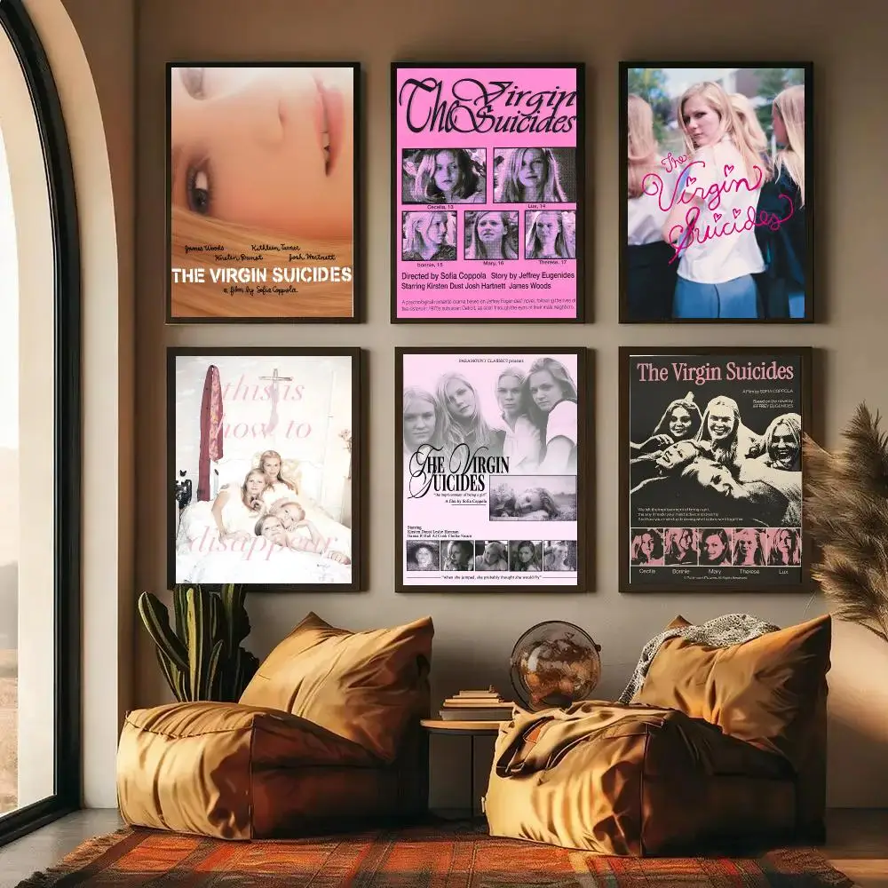 The Virgin Suicides Poster High-definition Waterproof Poster Stickers, Suitable For Bedroom, Living Room, Home Decoration
