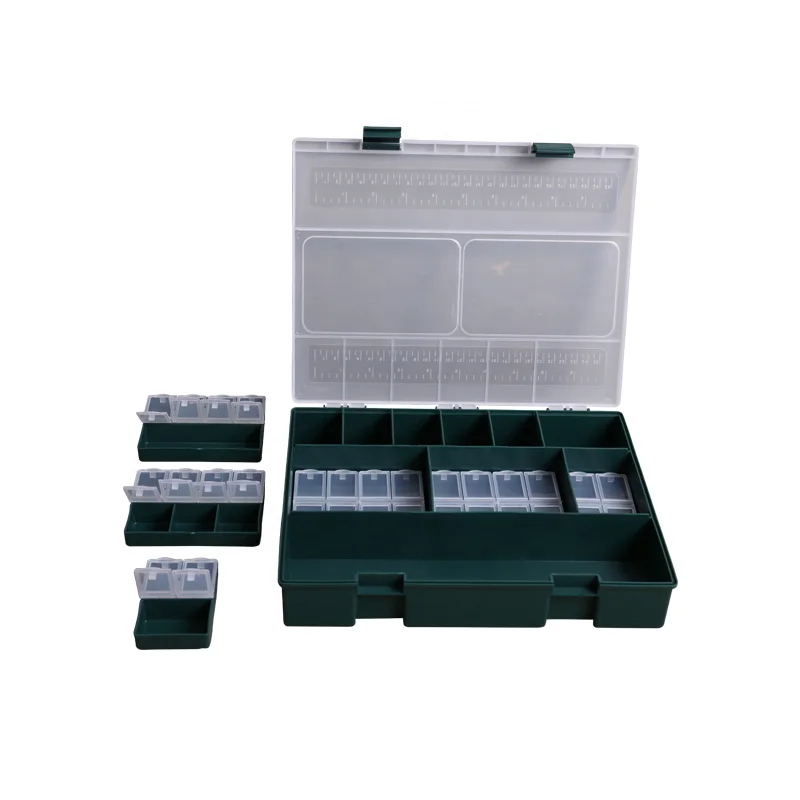 

High Quality Plastic Transparent Fishing Accessories Set Box Waterproof Fishing Box