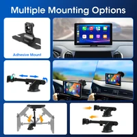 Écran intelligent de voiture Carplay 7/10 pouces, lecteur multimédia vidéo, Carplay sans fil, Android Auto, autoradio pour Apple et Android. 5