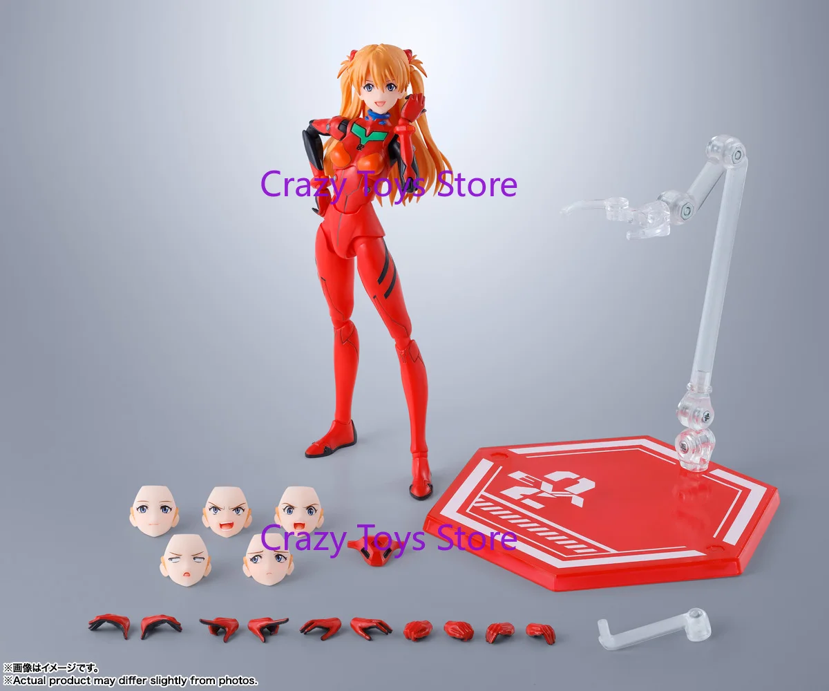 Disponibile Bandai Originale Neon Genesis Evangelion SHFiguarts SHF Ayanami Rei SHF Soryu Asuka Langrey Action Figure Modello della Serie
