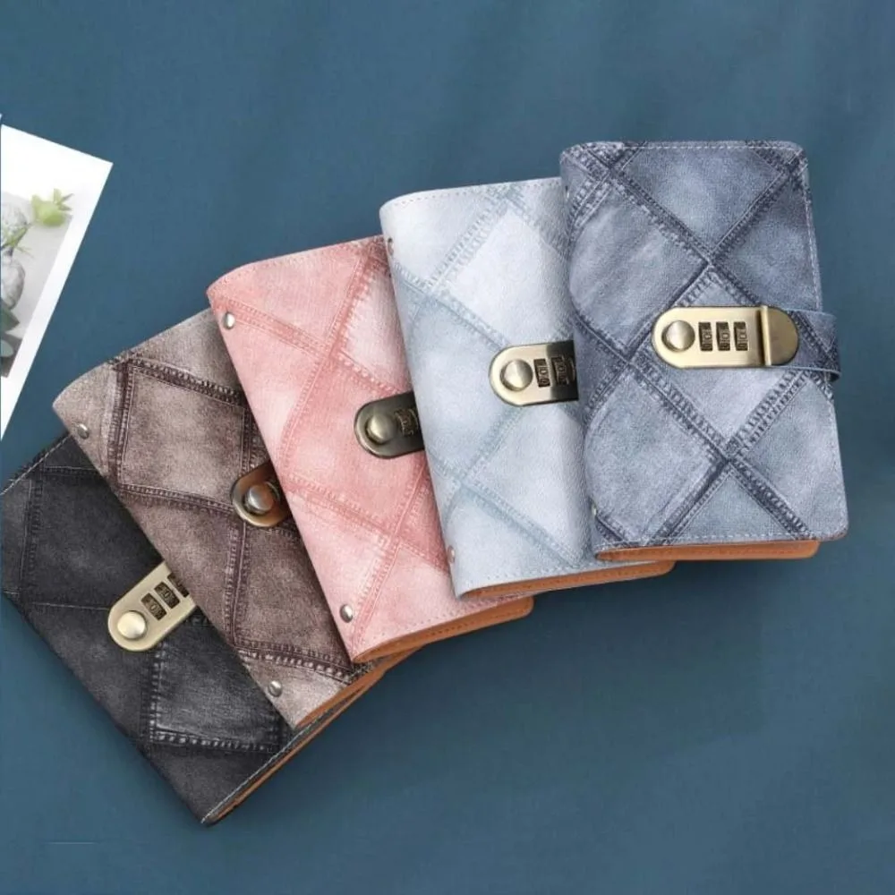 50 fogli di buste per sfide di risparmio, raccoglitore portatile in pelle PU con serratura, manuale di risparmio ricaricabile