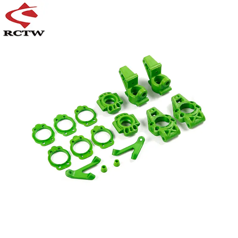 High Quality Nylon Rear or Front Hub Carrier Set for 1/5 RC CAR HPI ROFUN BAHA KM ROVAN BAJA 5T 5B 5SC Truck Spare Upgrade Parts