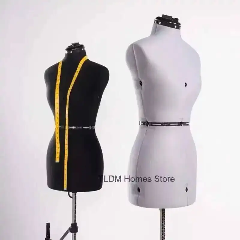 

Mannequins Size Clothing Tailor Upper-body Female Adjustable Design Tools Three-dimensional Cutting Female Model with Stand Z