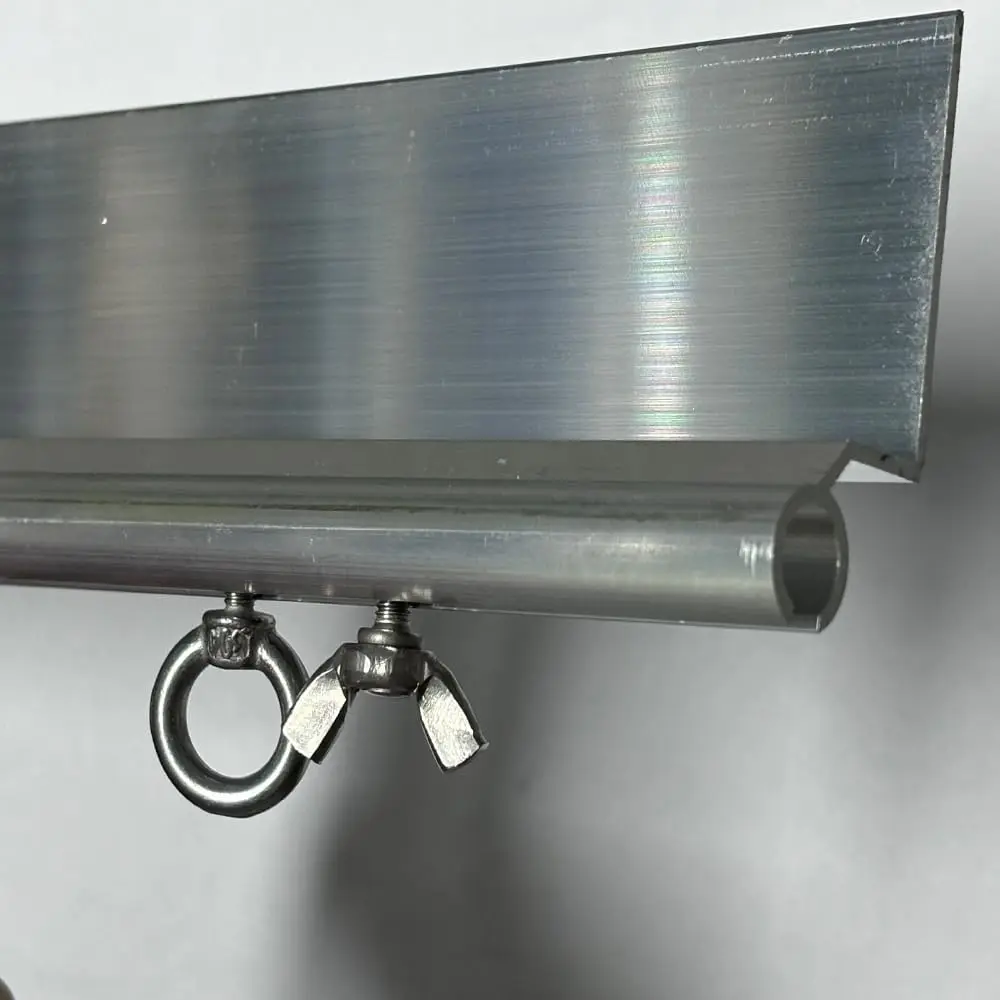 Campervan Motorhome Caravan Awning Rail C Channel Strip With D/S Tape 4X60 Cm Aluminium Awning Rail Vehicle Parts