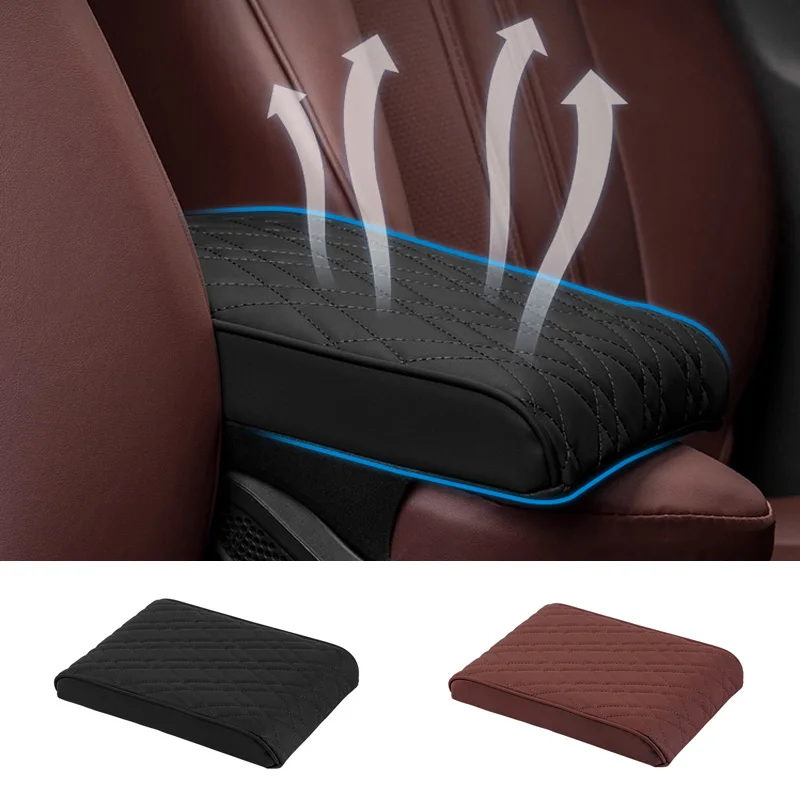 For BMW X1 Memory Foam Armrest Box Cover Protective Anti-scratch Pad Car Accessories