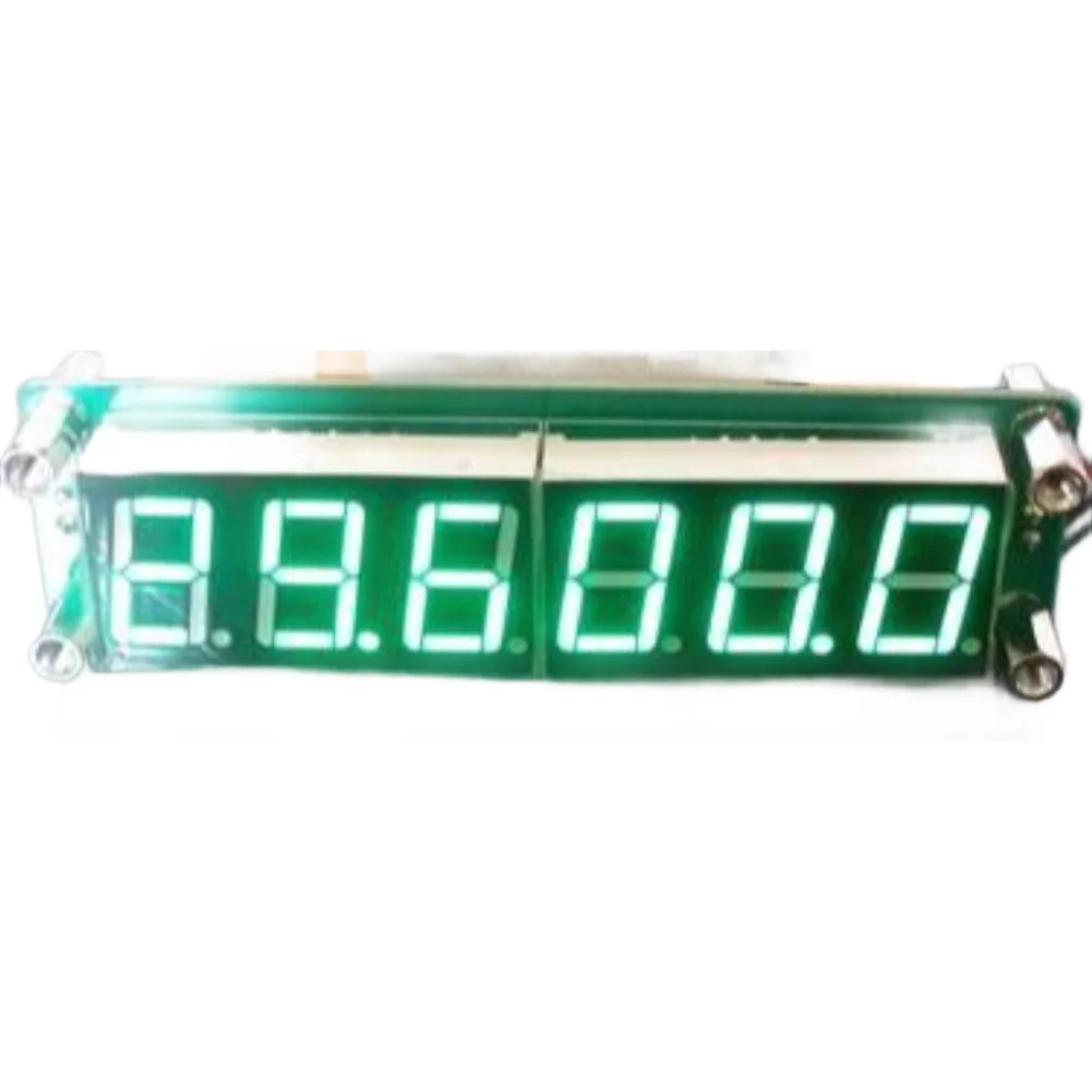 1pc 6LED Frequency Counter Module 0.1MHz To 65MHz Measurement Display With TCXO For Accurate Frequency Analysis