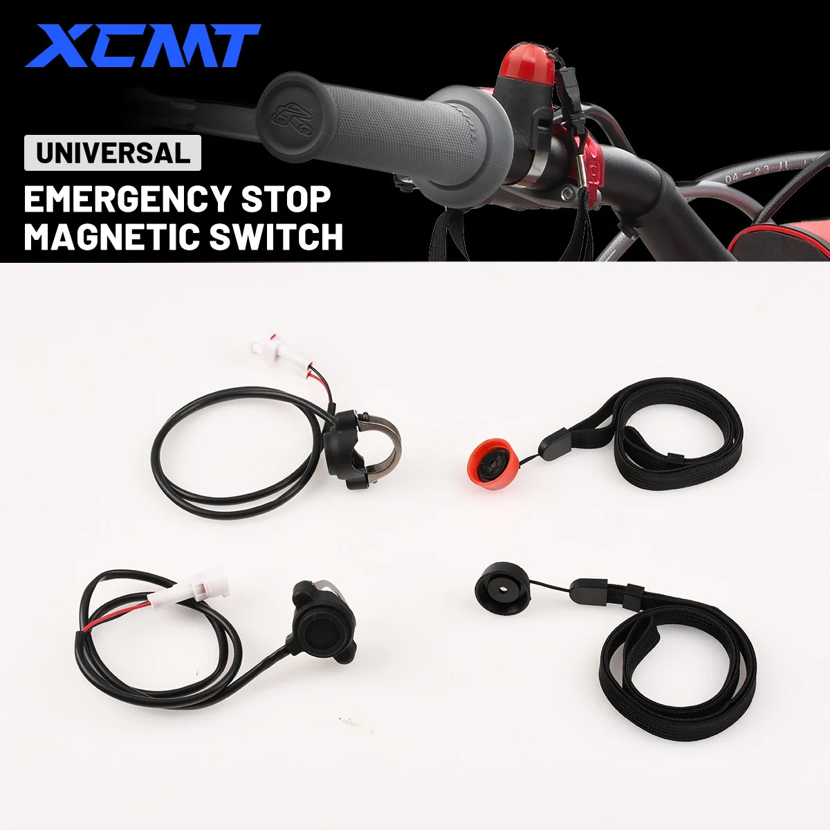 

Motorcycle Universal Electric Flameout Anti Drop Flameout Kill Switch Magnetism Top Cap ON OFF For KTM EXC-F SXF TE FE Dirt Bike