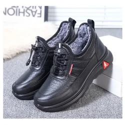 Women's Comfortable Snow Cotton Shoes 2024 Walking Cotton Shoes Winter Thick Soled Unisex Anti Slip Waterproof Lightweight Boots