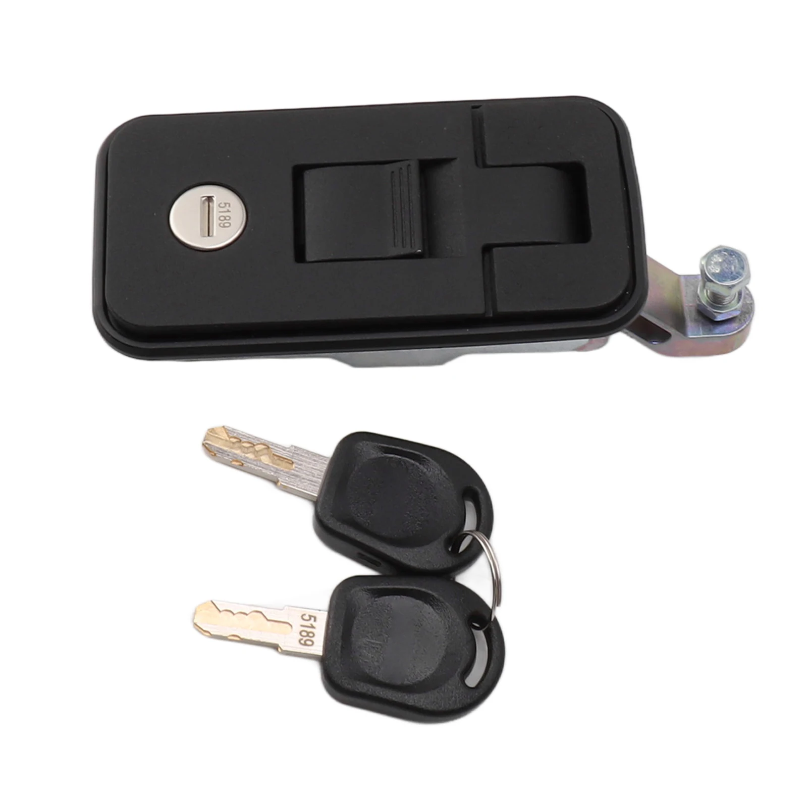 RV Compression Latch Adjustable Lever Hand Compression Latchs with 2 Keys 3.7×1.8in for Rv Trailers Campervans Caravans