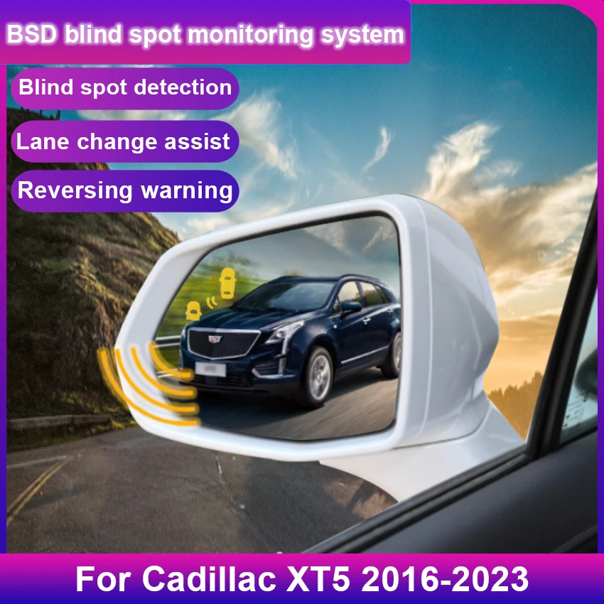 Driving Alert Mirror Detection Sensor For Cadillac XT5 2016 2017 2018 2019 2020 2021~2025 Car BSM BSD BSA  Radar Warning Safety