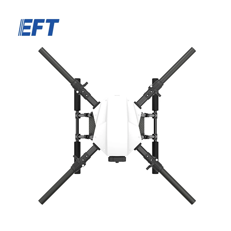 EFT new upgrade E410P 10KG payload delivery aircraft parts cargo transport heavy lift cargo drone frame with load plate