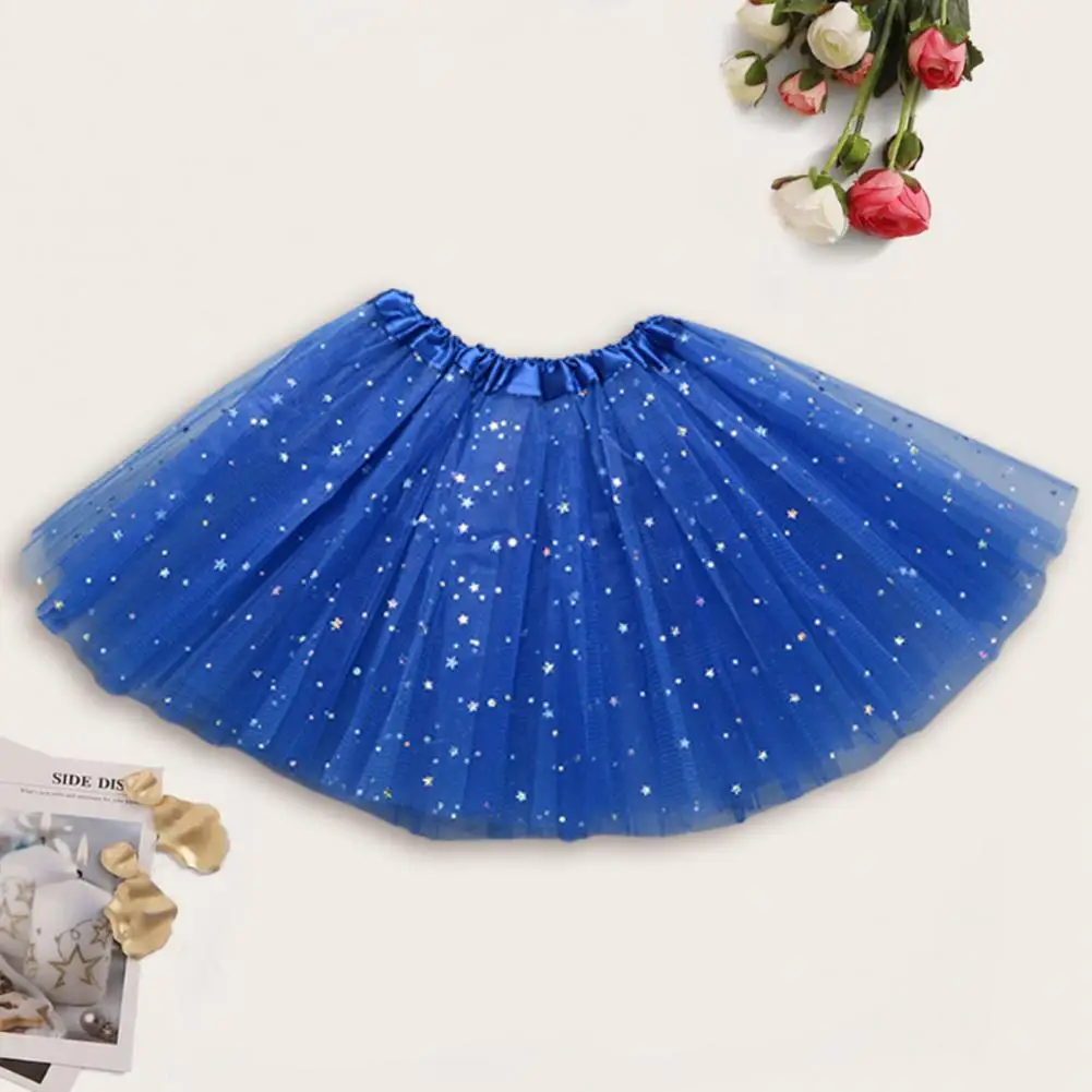 12 Colors Women Short Skirt Glitter Sequins Layered Ruffle Sexy women Princess Mini Puffy Ballet Skirt Vintage Tulle Skirts 90