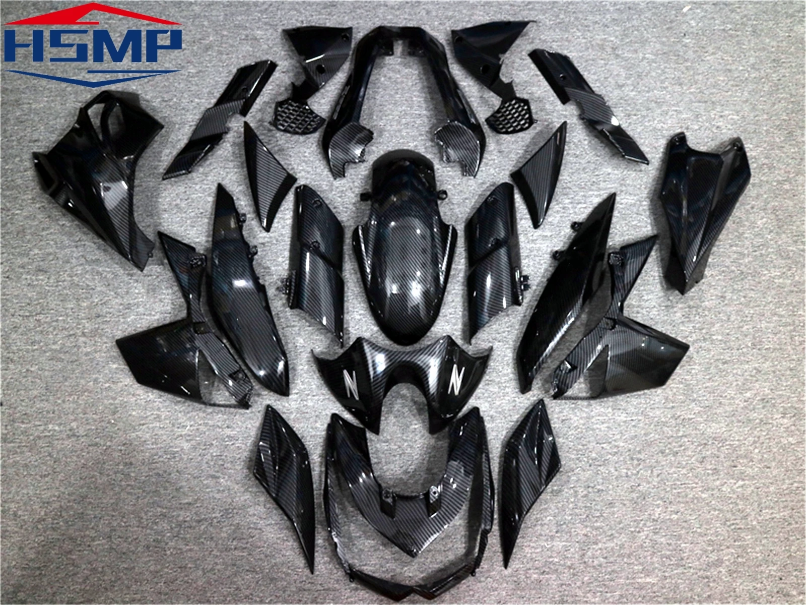 for Kawasaki Z1000 z 1000 2010 2011 2012 2013 motorcycle fairing ABS plastic carbon fiber body decoration kit