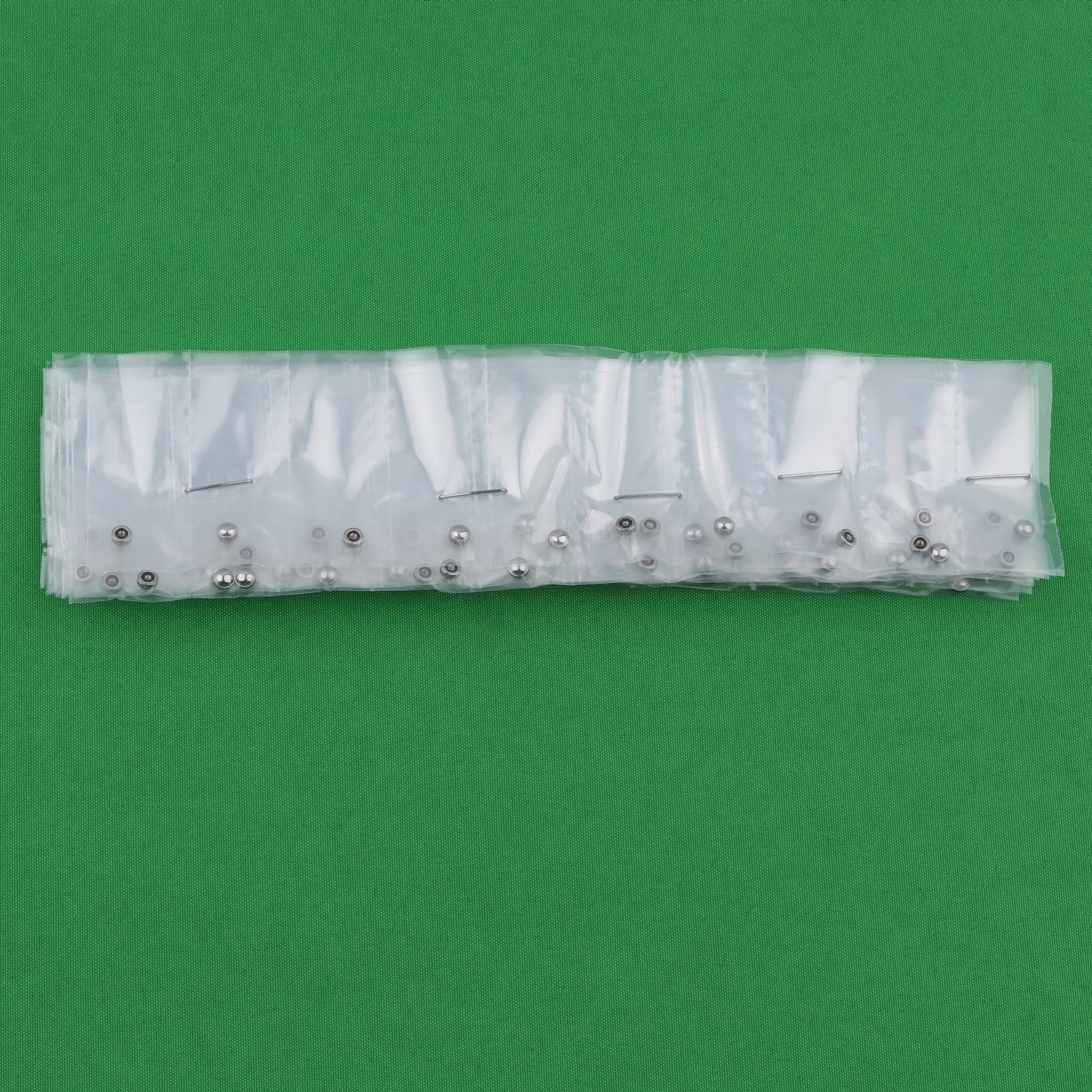 100PCS steel  waterproof watch crown 3.5mm*2.2mm Silver Gold