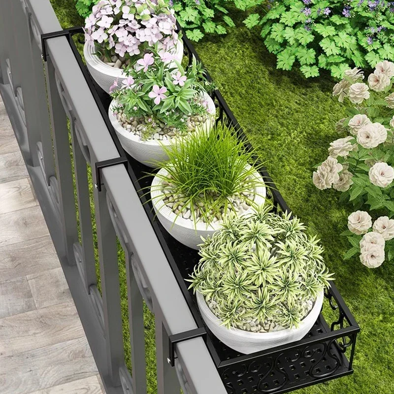

Hanging Plant Holder Balcony Cute Pot Plant Flower Rack Terracotta Flower Rack Jardin Exterior Decoracion Bonsai Accessories