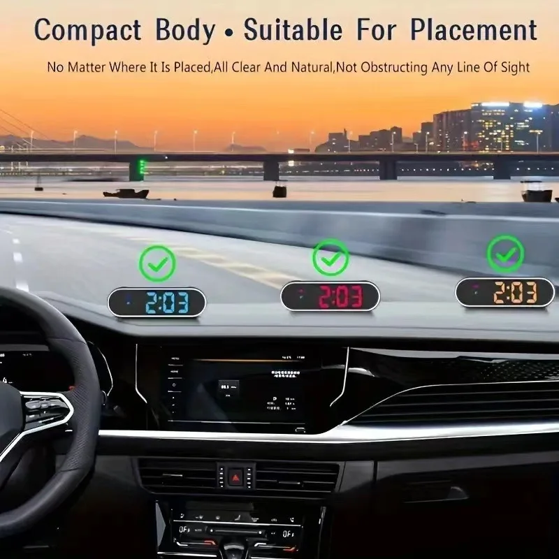 

Multicolor Car HUD GPS Speedometer–Digital Head Up Display KMH/MPH Switchable Universal Windscreen Gauge for Vehicle Windscreen